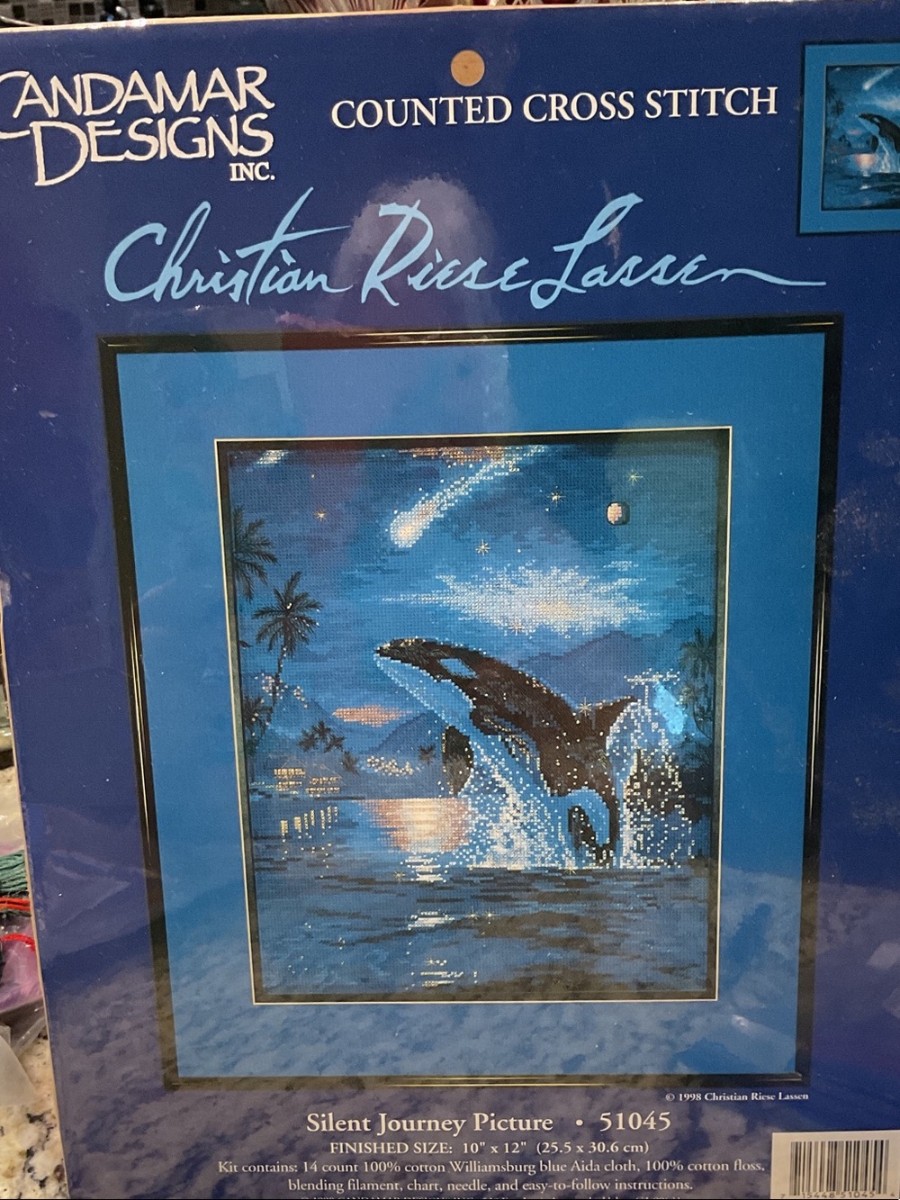 Candamar Designs "Silent Journey" Cross Stitch Kit - Christian Lassen